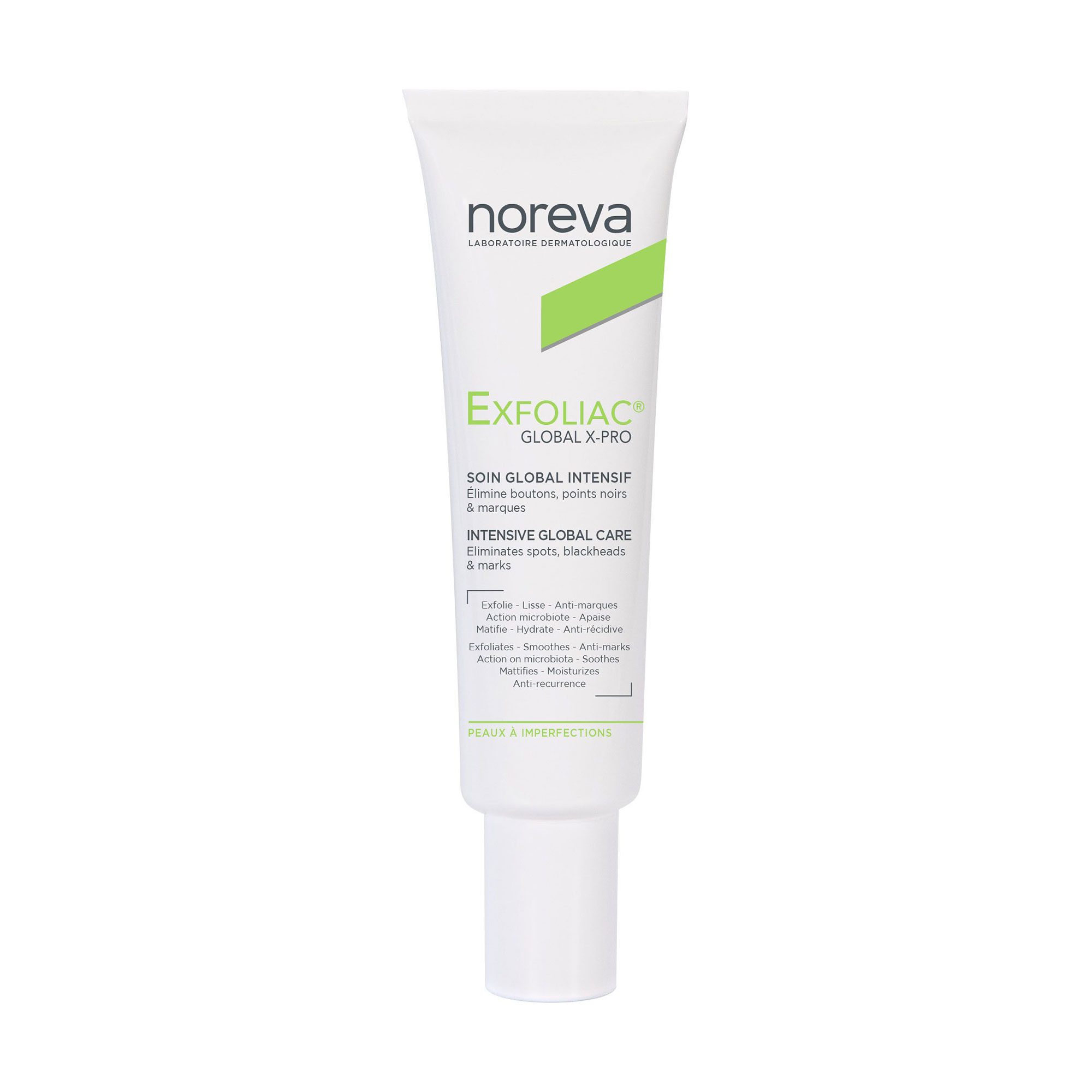 Гель для проблемної шкіри обличчя Noreva Pharma Exfoliac Global X-Pro Intensive Global Care, 30 мл