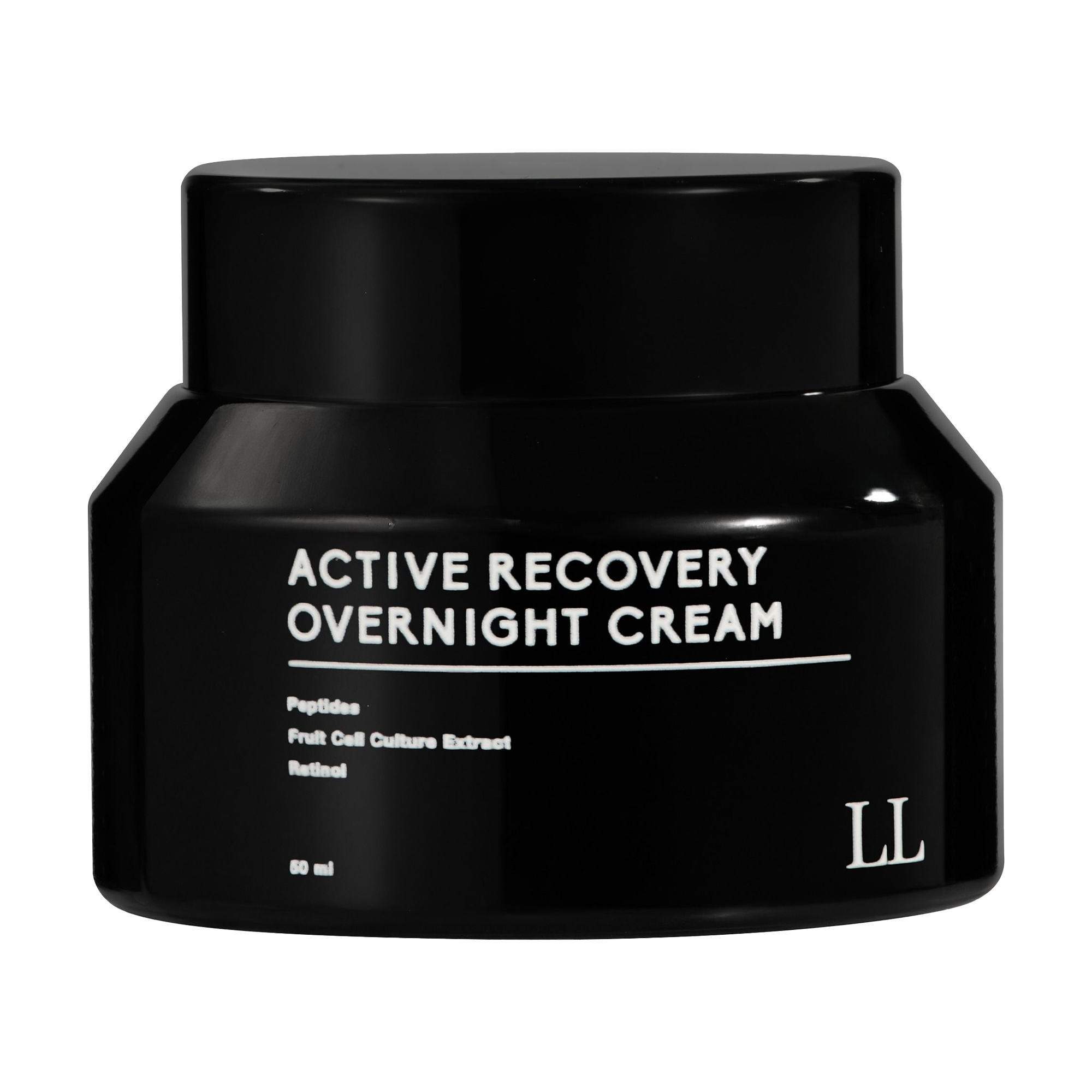 Відновлювальний нічний крем для обличчя Love &amp; Loss Active Recovery Overnight Cream з ретинолом, пептидами та стовбуровими клітинами яблук, 50 мл